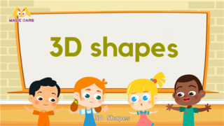 幼儿教育课件动画系列片-3D Shapes Song