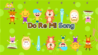 幼儿卡通课件动画系列片-Do re mi song
